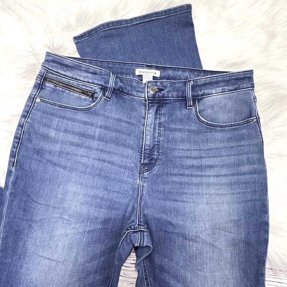 👖|•ATHLETA•| High Waist Boot Cut Jeans Size 16👖 - Picture 2 of 10